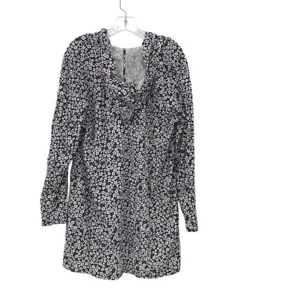 Lands' End Women's Large (14-16) Cotton Long Sleeve Hooded Swimsuit Cover Up - Picture 2 of 4